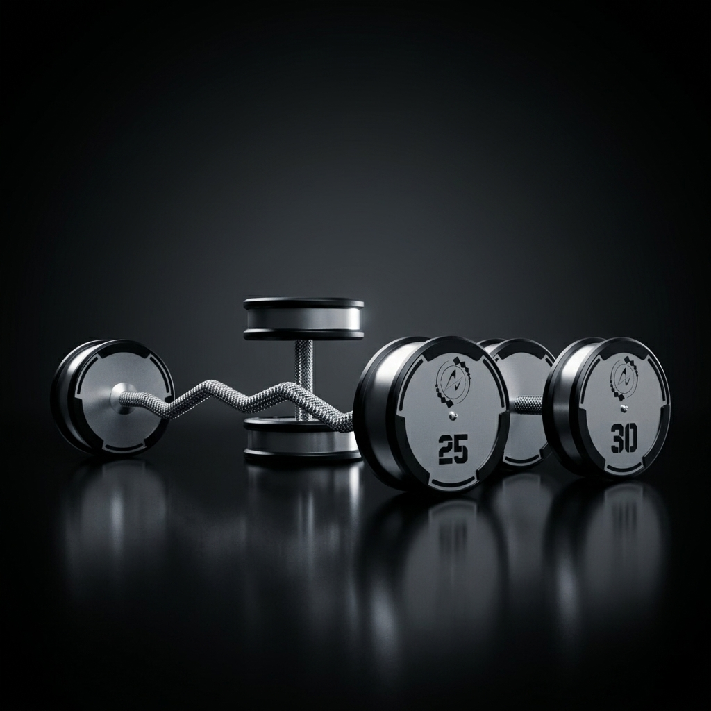 Halteres, Dumbbells e Barras Montadas